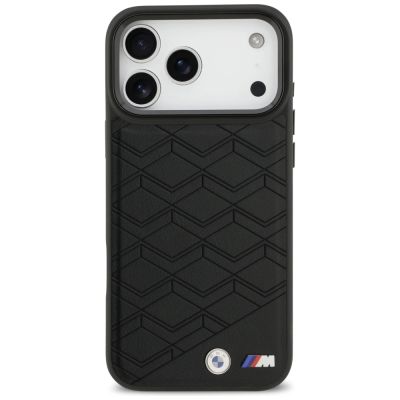 3. Etui BMW M Shape Logo MagSafe na iPhone 17 Pro Max - czarne