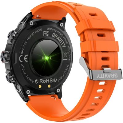 14. Smartwatch Gravity Czarny Pasek + Bransoleta GT41-4