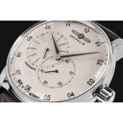 4. Zegarek Męski ZEPPELIN New Captain's Line Automatic 8662-5 + BOX