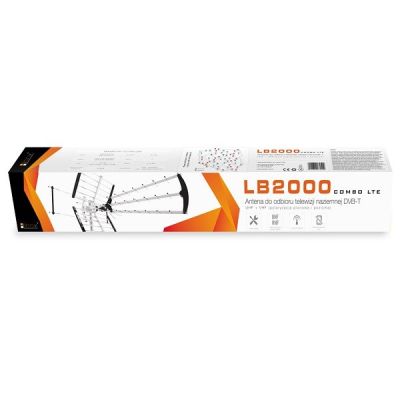 3. Antena kierunkowa zewnętrzna Libox LB2000 (32 dB; Typ F)