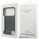 8. Etui Guess Perforated 4G MagSafe na iPhone 17 Pro - czarne