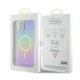 8. Etui Guess IML Iridescent MagSafe do iPhone 15 Plus - fioletowe