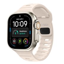 Pasek Tech-Protect Silicone Line na Apple Watch 44 / 45 / 46 / 49 mm - beżowy