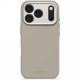 Etui Decoded AntiMicrobial Silicone Backcover z MagSafe na iPhone 17 Pro - beżowe