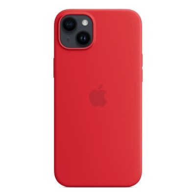 3. Etui Silikonowe Apple Original iPhone 14 Plus z MagSafe Kolor Product(RED)