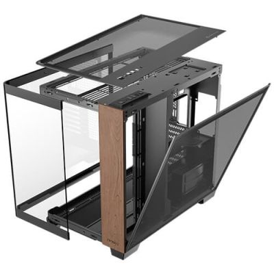 23. Antec C8 Curve Wood Full Tower Czarny, Przezroczysty, Drewno