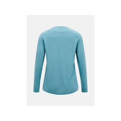 3. Bluza PEAK PERFORMANCE W Freelight Polartec Grid Crew niebieski