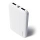 3. Wozinsky powerbank Li-Po 10000mAh 2 x USB biały (WPBWE1)