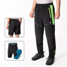 ROCKBROS spodnie sportowe 3w1 YPK049 czarny-fl 3XL