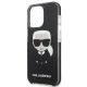 6. Etui Karl Lagerfeld Iconik Karl na iPhone 13 Pro / iPhone 13 - czarne