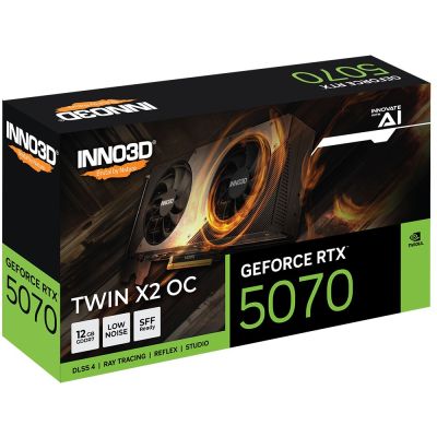 2. Karta graf. INNO3D GeForce RTX 5070 TWIN X2 OC 12GB