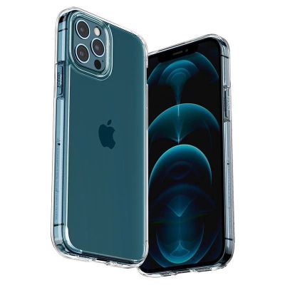 10. Etui Spigen Ultra Hybrid na iPhone 12 / iPhone 12 Pro - przezroczyste