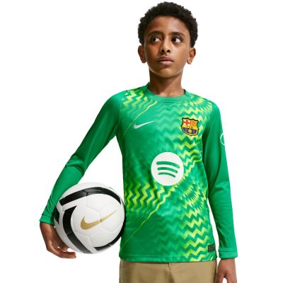 4. Koszulka dla dzieci Nike FC Barcelona Stadium Goalkeeper 2026/27 zielona II3610 324