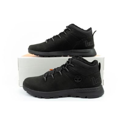10. Timberland buty męskie trekkingowe Sprint Trekker Mid ocieplane czarne