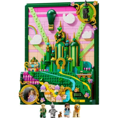 3. LEGO Wicked 75685 - Obraz Emerald City