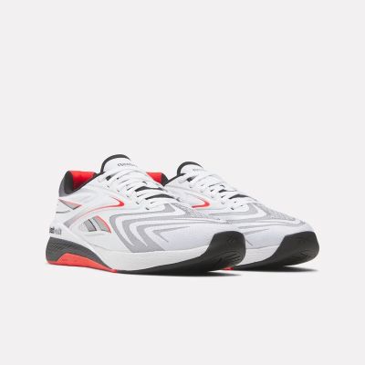 2. Sneakersy Reebok NANO X5 EDGE WHITE/BLACK/SPORT RED (100256118)