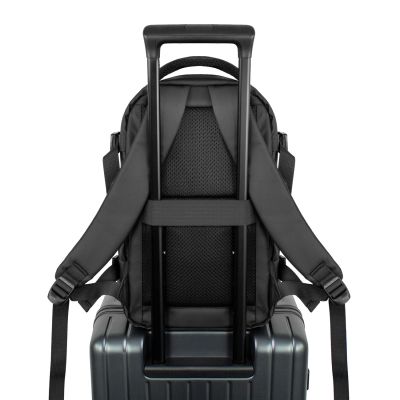 4. Plecak Wozinsky WPW-20L z kieszenią na laptopa podróżny 40x20x25 cm do luku bagażowego - czarny