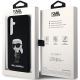 8. Etui Karl Lagerfeld Silicone Ikonik na Samsung Galaxy S24+ - czarne