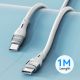6. Kabel Wozinsky WSTCC1 USB-C / USB-C PD 65W 1 m -biały