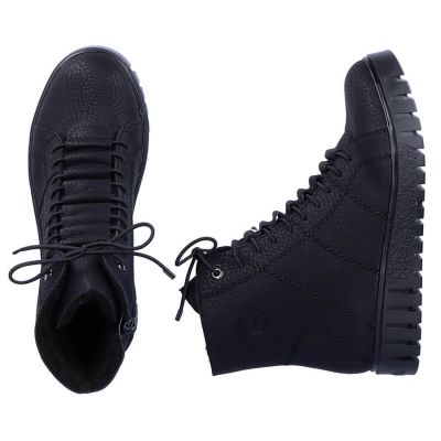 22. Botki ocieplane Rieker W R279B czarne