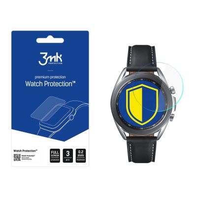 Szkło hybrydowe 3mk Watch Protection™ v. FlexibleGlass Lite na Samsung Galaxy Watch 3 45mm