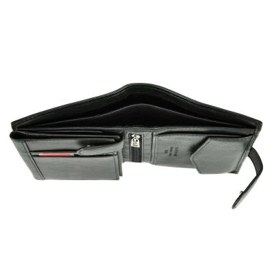 7. Portfel Męski Pierre Cardin Skórzany Pionowy Zapinany -  326A-TILAK15