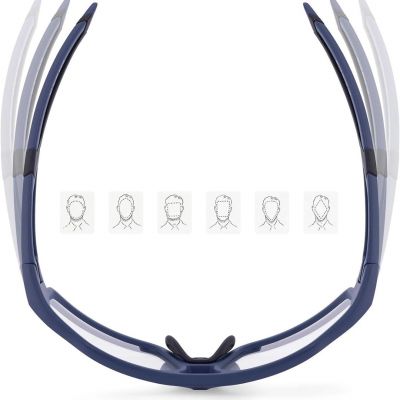 6. Okulary rowerowe Rockbros SP216BL fotochromowe UV400 - niebieskie