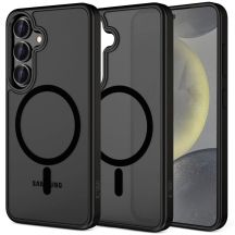 Etui Tech-Protect MagMat MagSafena Samsung Galaxy S25 FE - czarny mat