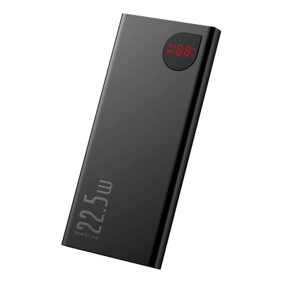 3. Baseus Adaman Metal powerbank z szybkim ładowaniem 10000mAh 22.5W (Overseas Edition 2021) czarny
