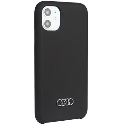 2. Etui Audi Silicone Case na iPhone 12 / iPhone 12 Pro - czarne