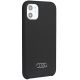2. Etui Audi Silicone Case na iPhone 12 / iPhone 12 Pro - czarne