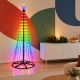 31. CHOINKA DEKORACYJNA 154LED RGB 150CM BLACK