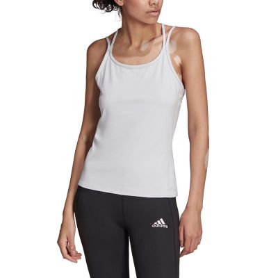 2. Koszulka adidas Studio Slim Strappy Back Tank Top W HE3141