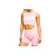 4. Legginsy GymHero Leggins Stripes W MAUVE