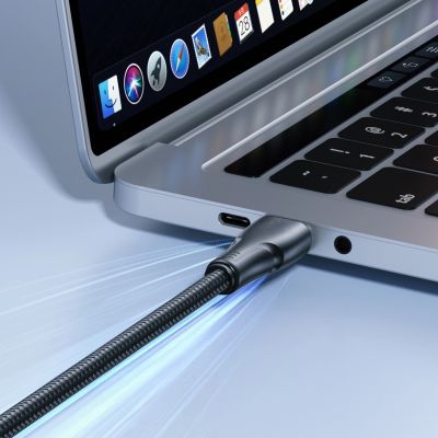 3. Kabel Joyroom S-A11 Surpass 60W USB-C - USB-C 0,25m - czarny