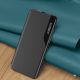 6. Eco Leather View Case etui do Samsung Galaxy S24 FE z klapką i podstawką - czarne