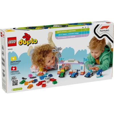 13. LEGO DUPLO TOWN 10445 Bolidy i kierowcy F1