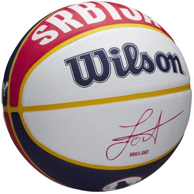 3. Piłka Wilson NBA Player Local Nikola Jokic do kosza WZ4006701XB 