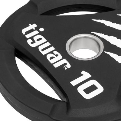 6. Talerz olimpijski tiguar PU 10 kg TI-WTPU01000