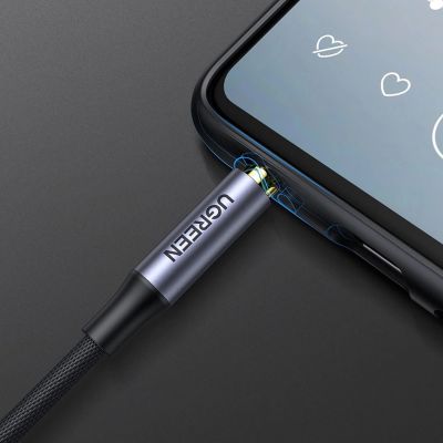 7. Kabel Ugreen AV183 10648 mini jack 3.5mm / mini jack 3.5mm 1m - szary