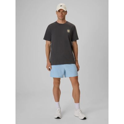 3. T-shirt regular z nadrukiem męski 4F 4FRSS26TTSHM4293-22S