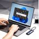 5. Obudowa Ugreen CM578 15512 na dysk M.2 NVMe 10Gbps - czarna + kabel USB-C / USB-A + kabel USB-C / USB-C