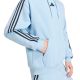 5. Bluza męska adidas Essentials 3-Stripes Fleece Hoodie błękitna KY4170