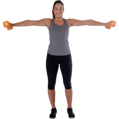 21. ZESTAW HANTLI NEOPREN 2x4KG PURE 2 IMPROVE