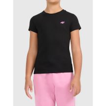 T-shirt bawełniany dziewczęcy 4F 4FJWMM00TTSHF3615-20S
