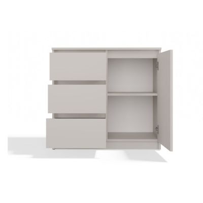 7. KOMODA 1 DRZWI 3 SZUFLADY KASZMIR KOMPLET