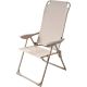 7. KRZESŁO FOTEL TURYSTYCZNE Z PODŁOKIETNIKAMI SKŁADANE BEŻOWE REDCLIFFS