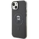 2. Etui Karl Lagerfeld IML Ikonik MagSafe na iPhone 15 Plus - czarne