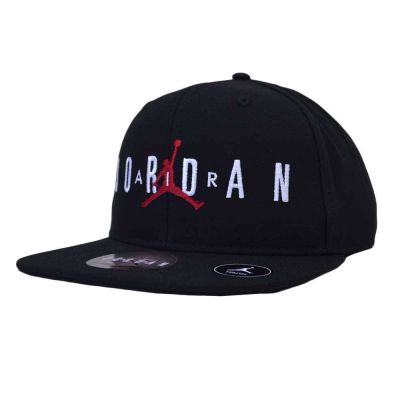 Czapka z daszkiem Air Jordan Jumpman Air Cap Kids Czarna - 9A0128-023