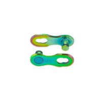 KMC Złączka 12NR 2 sztuki zielona 12rz.blister